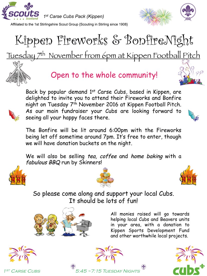 Firework poster wee vine 2017