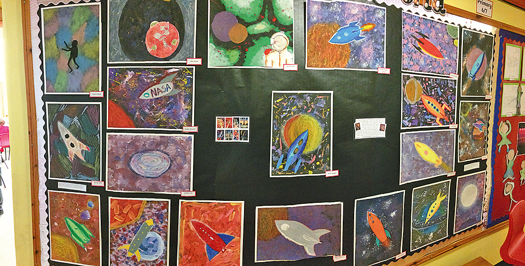 P7 Space Art Picture