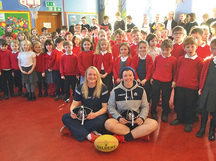 Scotland Womens Players Visit 2