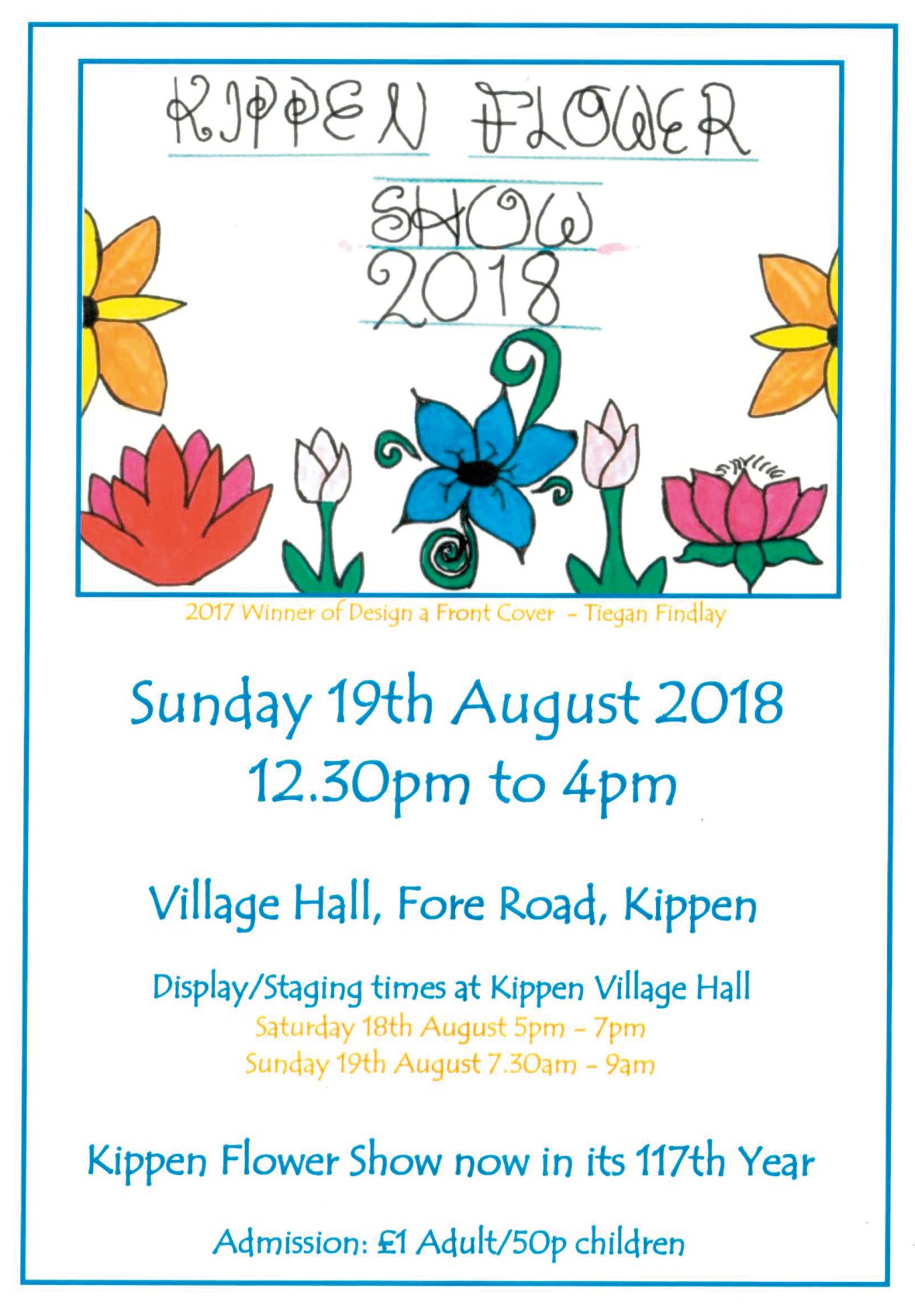 Kippen flower show 2018